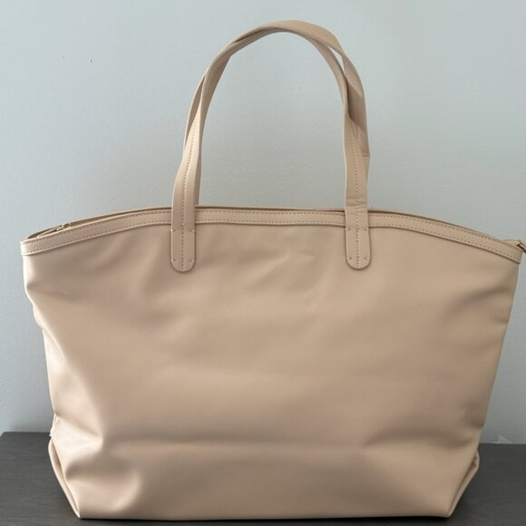 Lulu Dharma Camel Vegan Leather Tote - Picture 5 of 14